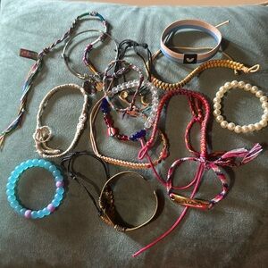 Set of 16 cool bracelets